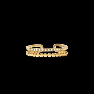Marlyn Schiff Gold Arielle Ring New